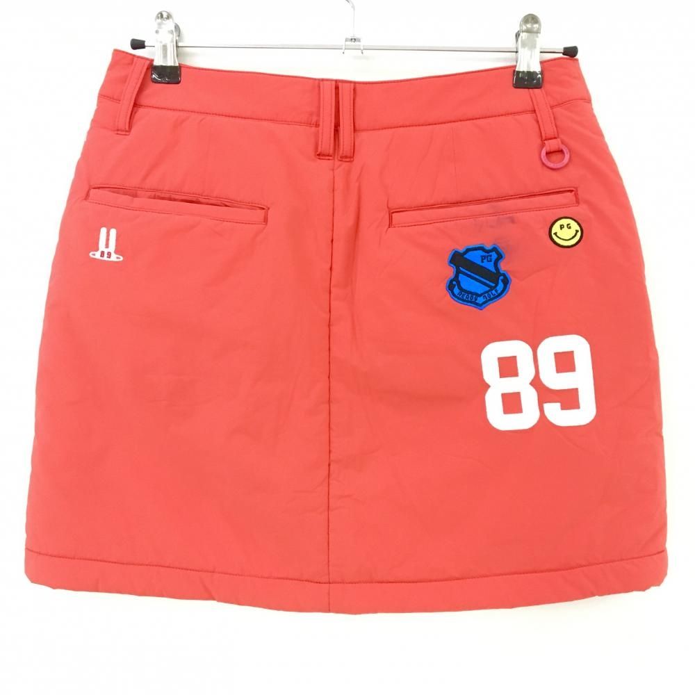 パーリーゲイツ スカート 白 ニコちゃん スマイル レディース 0(S