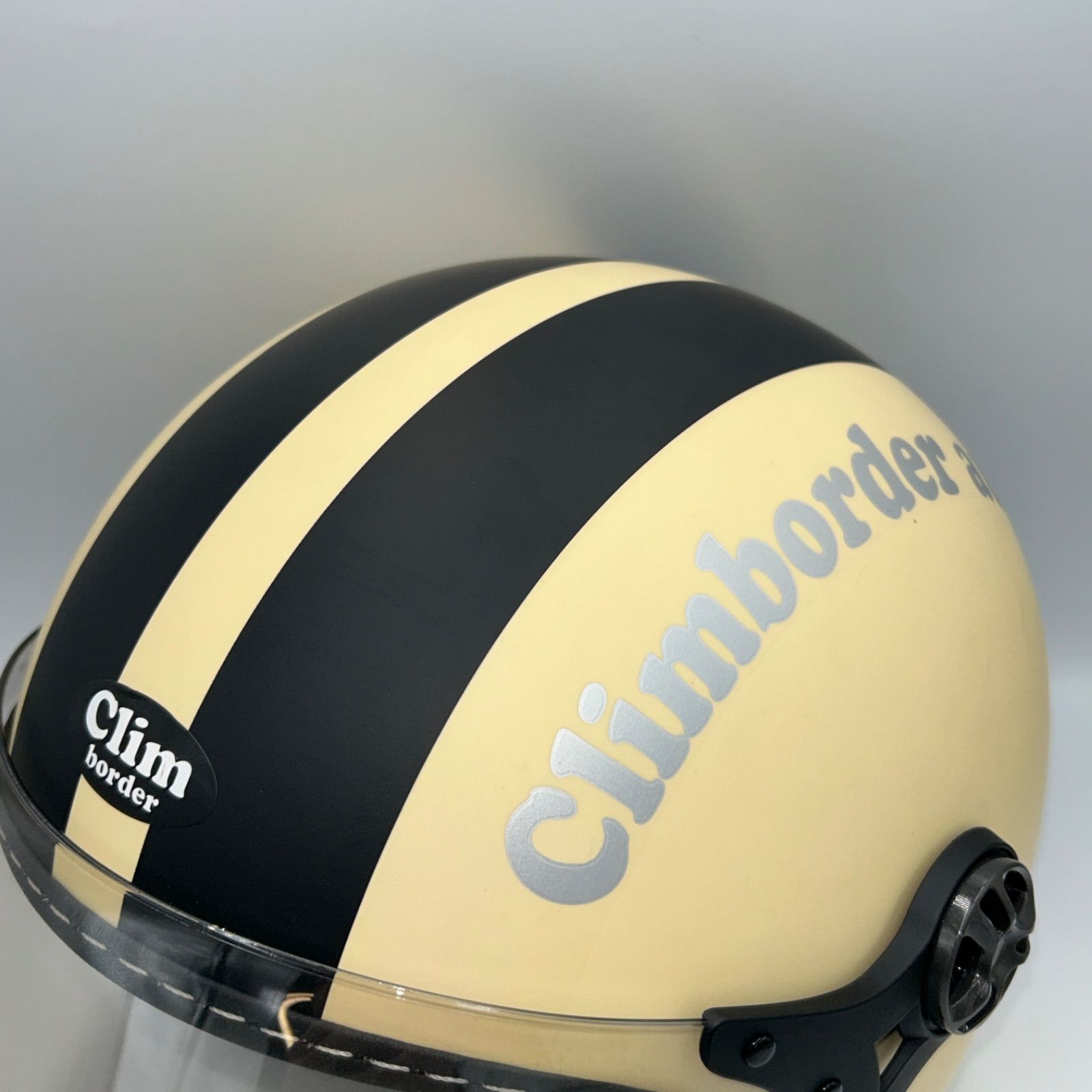 美品】Climborder クリムボーダー ジェットヘルメット バイク