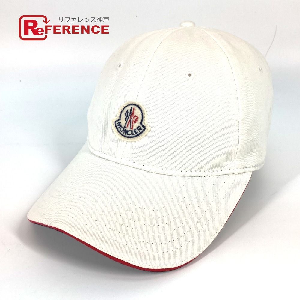 MONCLER モンクレール キャップ ロゴワッペン コットン