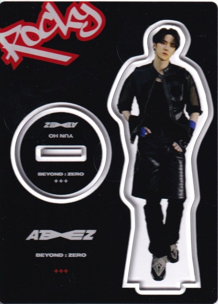 ATEEZ BEYOND ZERO POP UP アクスタ ATEEZ BEYOND:ZERO YUN HO アクリルスタンド - メルカリ