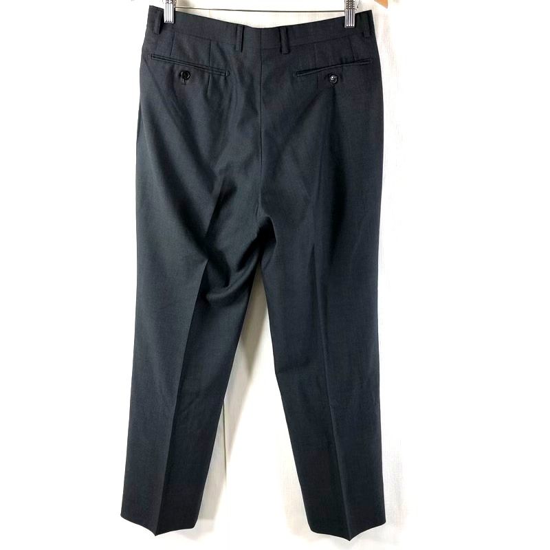 ランバンコレクション LANVIN COLLECTION パンツ ワンポイント サイドポケット 日本製 グレー系 82サイズ 924700