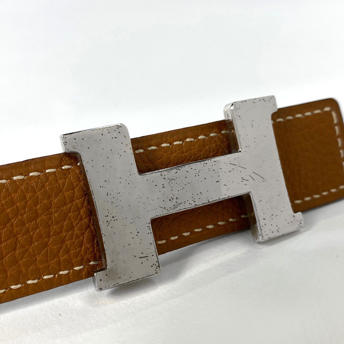 エルメス HERMES コンスタンス リバーシブル Hベルト □E刻印 ベルト  