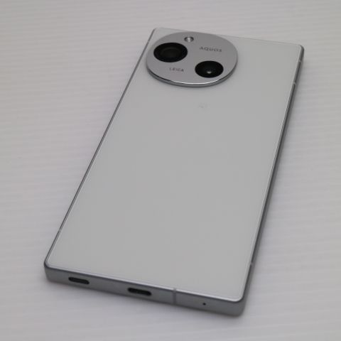 新品未使用　AQUOS R9 SHARP スマホ simフリー ホワイト AQUOS R9（12GB/256GB） ホワイト（SIMフリー版） | SHARP（シャープ