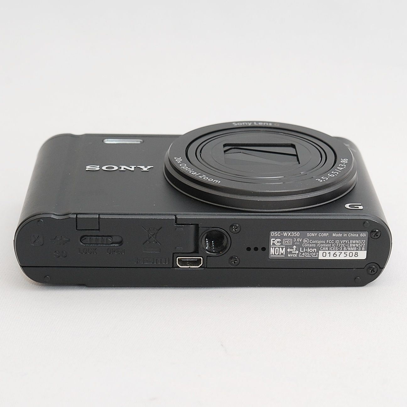 ソニー SONY Cyber-shot DSC-WX350 ブラック 光学20倍ズーム Wi-Fi搭載 ...