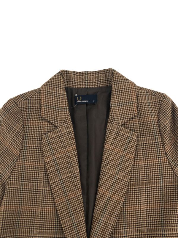 FRED PERRY フレッドペリー CHESTERFIELD COAT グレンチェック