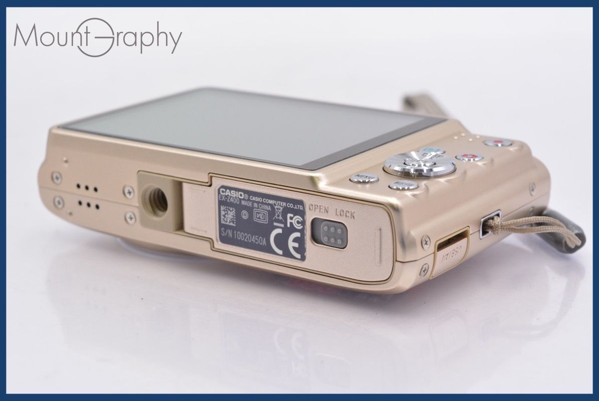 ★実用美品★カシオCASIO Exilim EX-Z4004x バッテリー付属 ☆極上美品☆ カシオ CASIO EXILIM EX-Z400 4x バッテリー付属 ☆完動