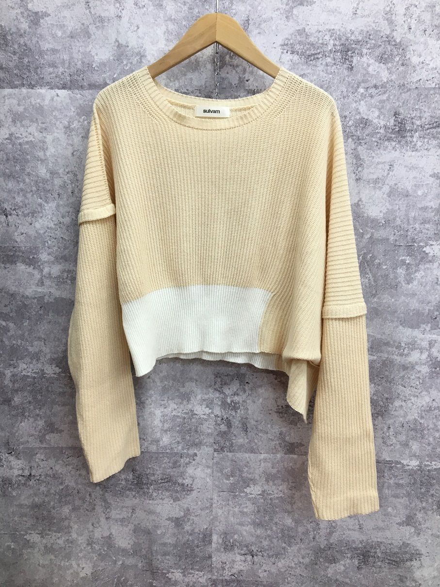 sulvam - Sulvam サルバム セーター レディース【3593-004】 Sulvam サルバム セーター レディース【3593-004】 - メルカリ