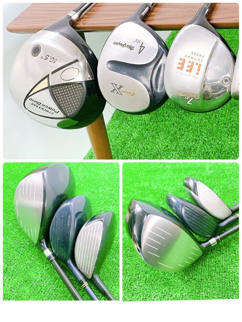 初心者おススメ！ メンズゴルフクラブ13本セット キャディバッグ付□ 初心者オススメ ゴルフクラブ メンズセット 13本 キャディバック付き