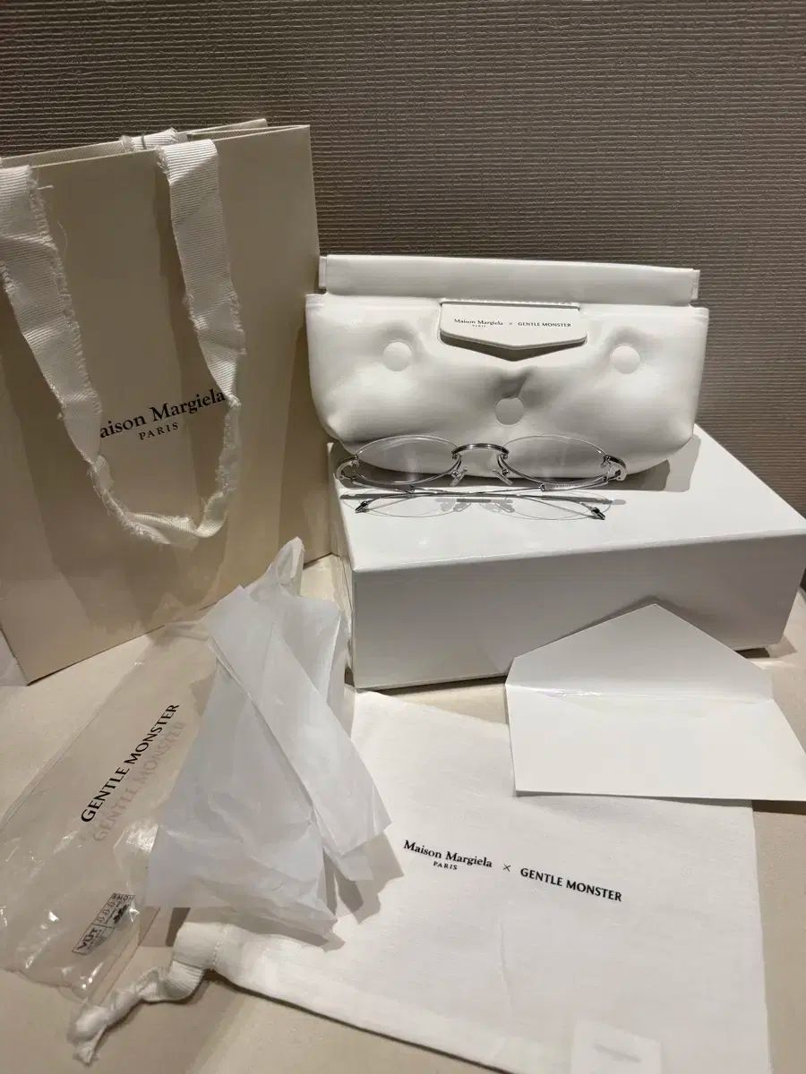 ジェントル モンスター x メゾン Maison Margiela メゾンマルジェラ MM217 シルバー クリア