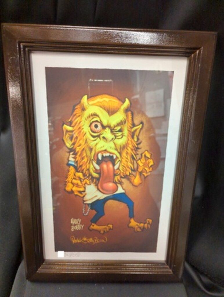 EROSTIKA Giclee Pront on Paper Rockin Jellybean Hairly Bobby MSTP-04