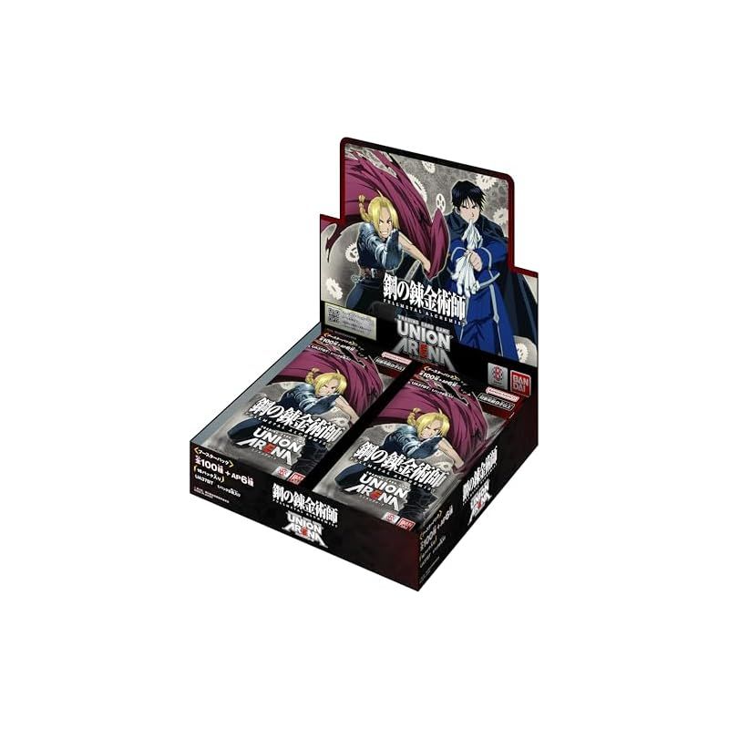 バンダイ UNION ARENA ブースターパック 鋼の錬金術師 48パック Amazon.co.jp: バンダイ(BANDAI) UNION ARENA ブースターパック