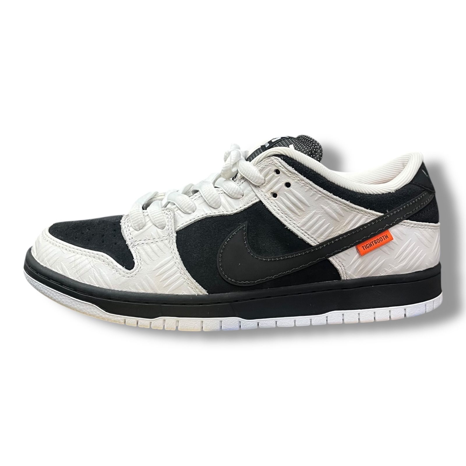TIGHTBOOTH NIKE SB Dunk Low Pro QS Black and White ダンク 