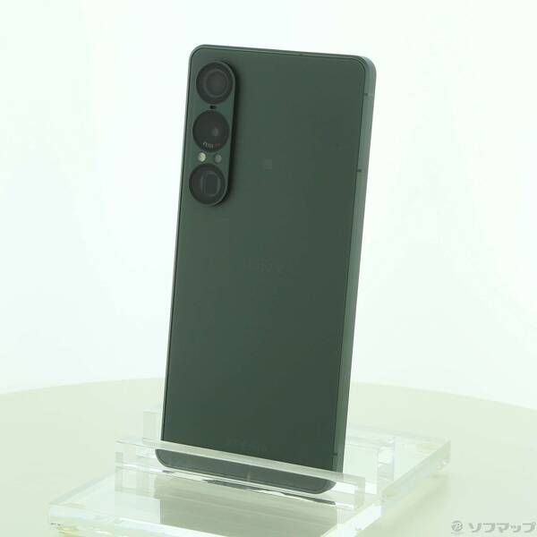 中古品〕 Xperia 1 VII 256GB モスグリーン XQ-FS44 G1JPCX0 SIM