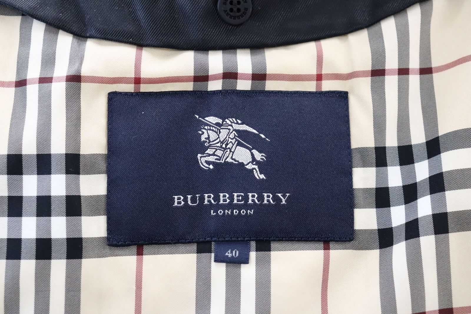 【美品】BURBERRY LONDON バーバリー ロンドン スプリングコート BURBERRY バーバリー ロンドン トレンチコート スプリングコート