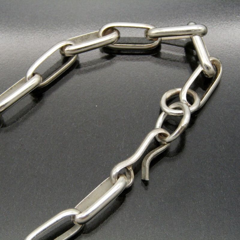  Navajo ナバホ族 チェーンブレスレット 20 cm ナバホ メンズ レディース バングル リストバンド アクセサリー