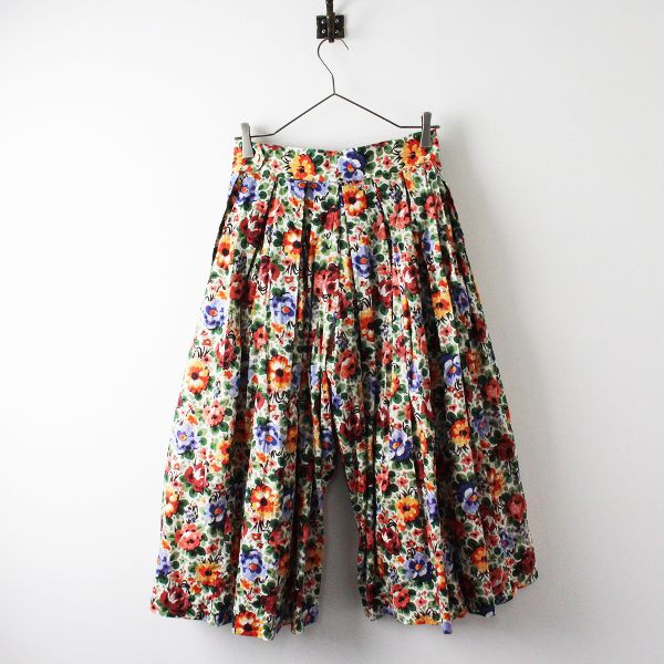 YAECA ヤエカ Big Tuck Culotte ビッグタックキュロットパンツ M/ブラック【2400013294201】