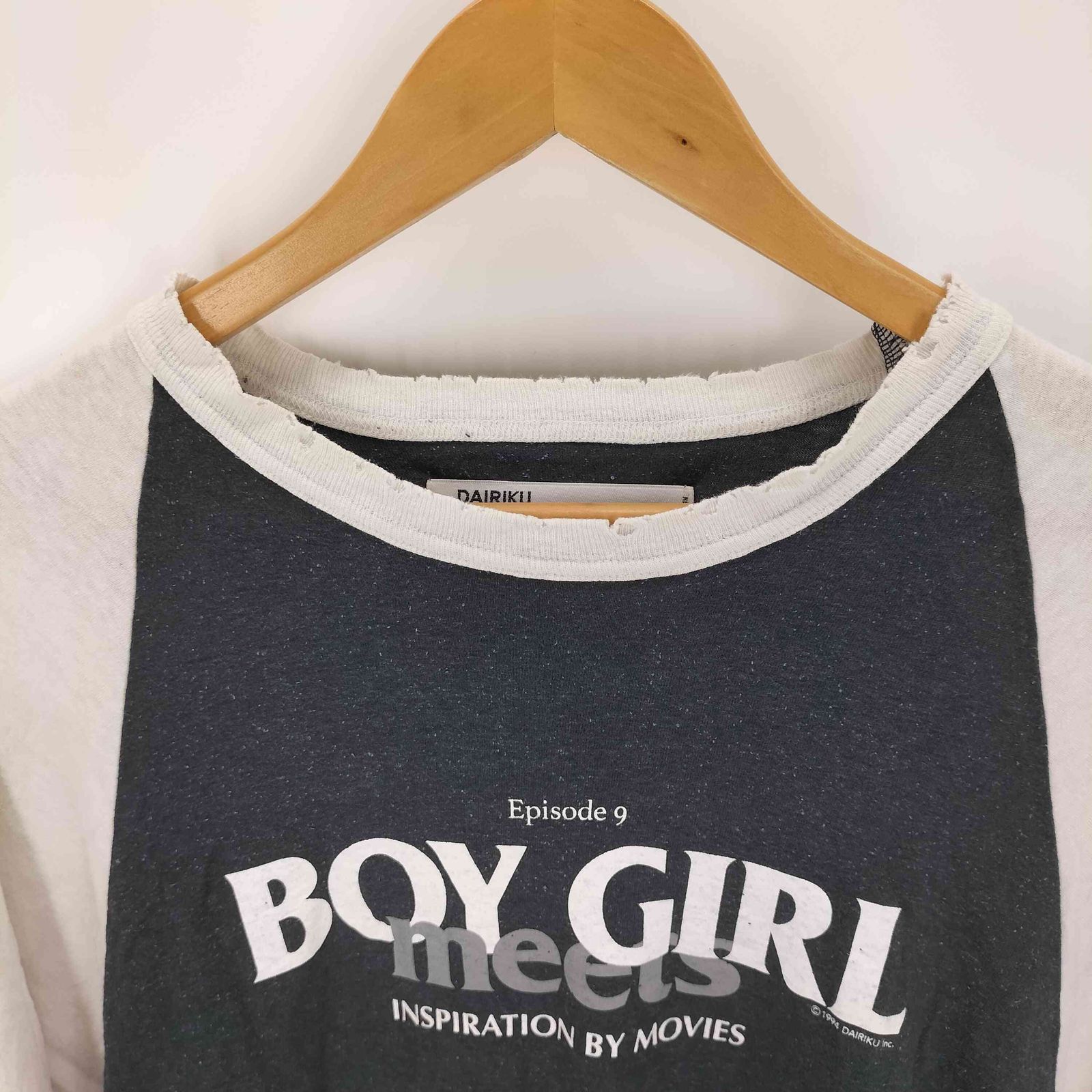 すうてDAIRIKU /THE SUMMERTOUR RAGLAN TEE The Summer Tour Raglan Tee (22SS C-6) | DAIRIKU / トップス
