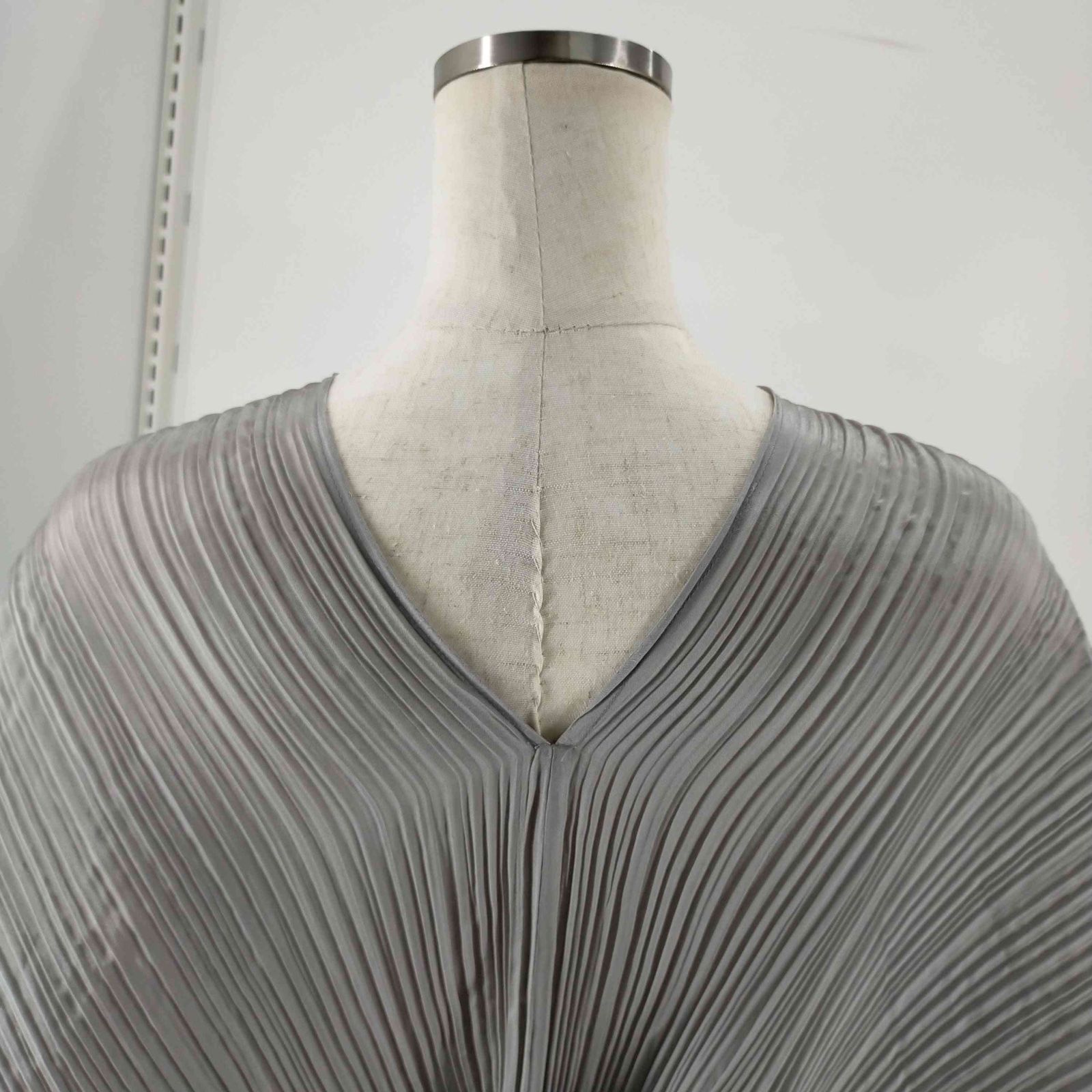PLEATS PLEASE  プリーツ プリーズ ポンチョ ケープ ワンピース PLAIN CLOTHING - 極美品 プリーツプリーズ イッセイミヤケ