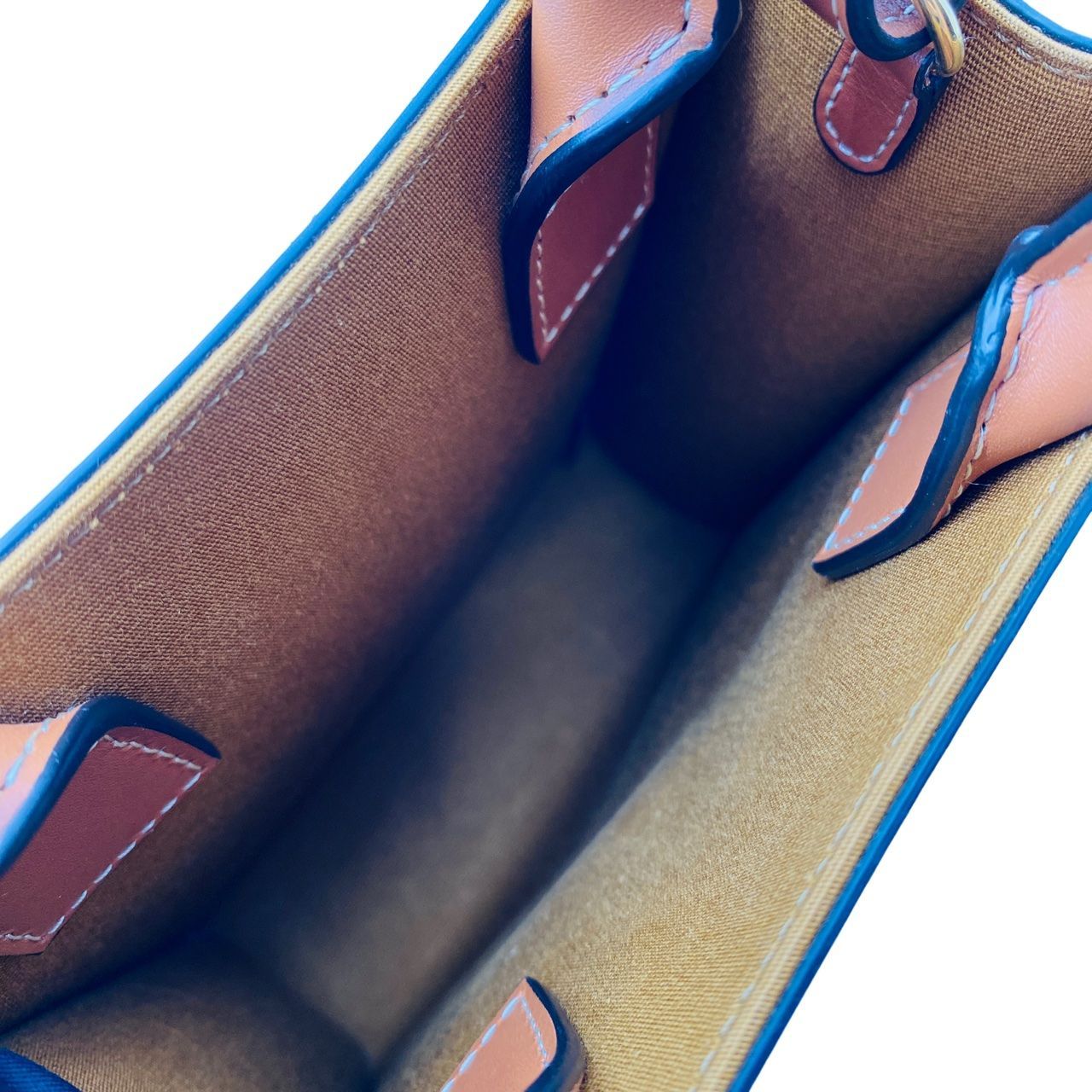 CELINE セリーヌ ミニバーティカルカバ トリオンフ タン