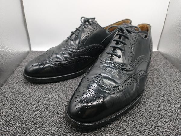 MAPCEL LASSANCE マルセルラサンス ウィングチップ レザーシューズ サイズ不明 実寸約27.5-28cm ブラック 黒