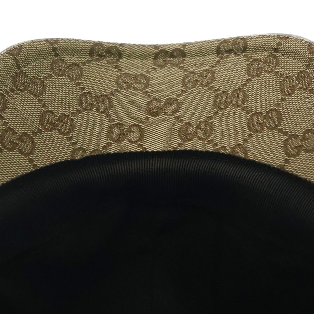 GUCCI (グッチ) GGキャンバスシェリーラインベースボール