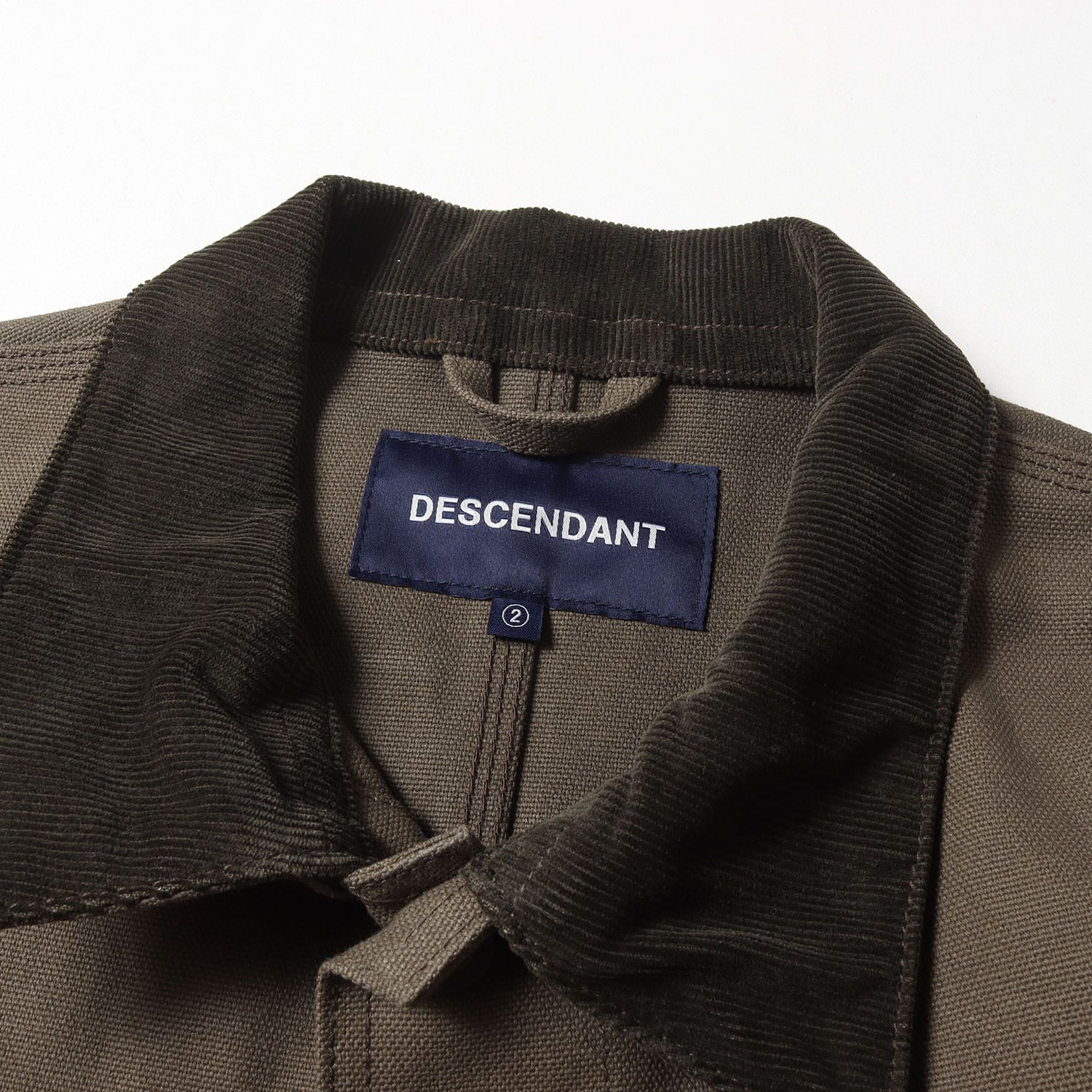 【2025年】お歳暮ギフト ジャケット ディセンダント DESCENDANT サイズ:2 コットン 20AW ジャケット・アウター