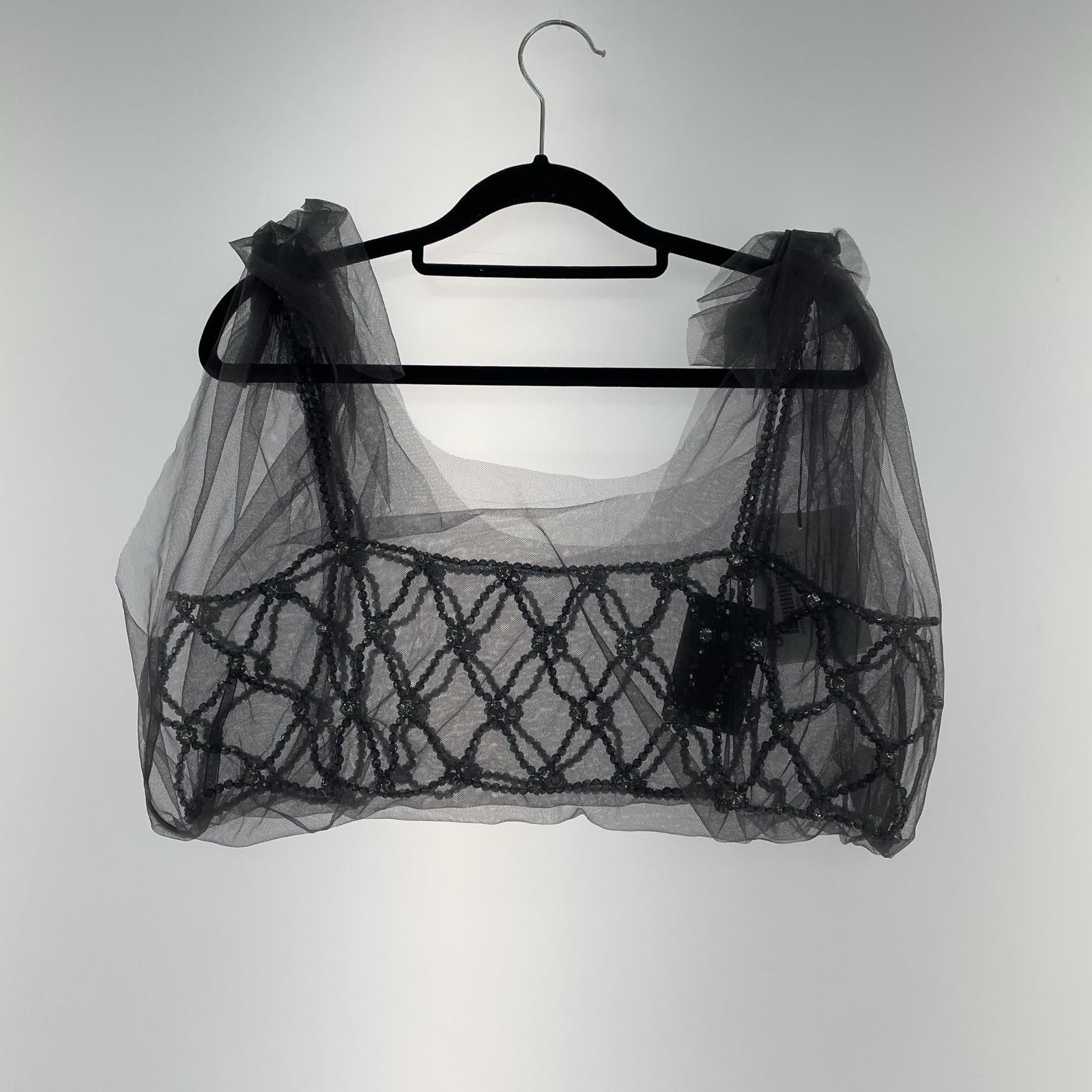 CHIKA KISADA TULLE TOP CZ-24190 グレー - メルカリ