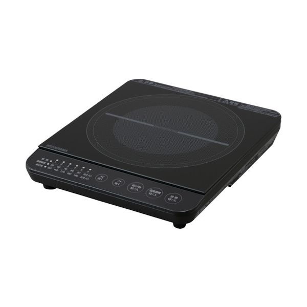 7営業日以内発送 アイリスオーヤマ IRIS IHK-T391-B IHコンロ IHクッキングヒーター 1400W 卓上 デザイン IHKT391B 沖縄離島販売不可