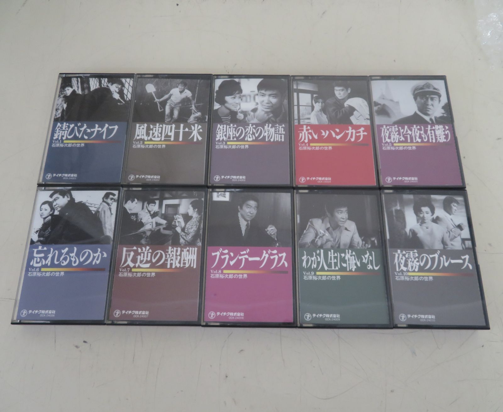 石原裕次郎 CD・DVD・ブルーレイ 〇カセットx10 / / 石原裕次郎