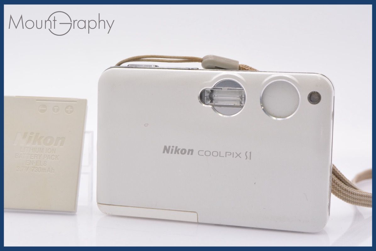 ニコン Nikon COOLPIX S1 3x バッテリー付属 同梱可 yk2631