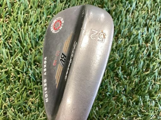 3.中古タイトリストウェッジ VOKEY SPIN MILLED 52°/08° タイトリスト VOKEY SPIN MILLED（ボーケイ・スピン・ミルド