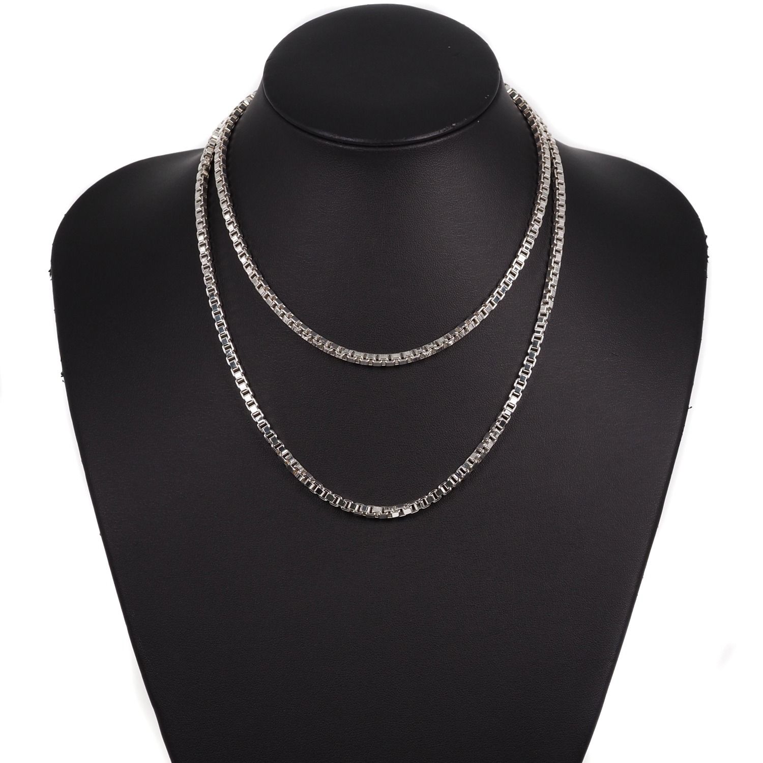 TIFFANY&Co.】ティファニー ベネチアン ロング チェーン シルバー9