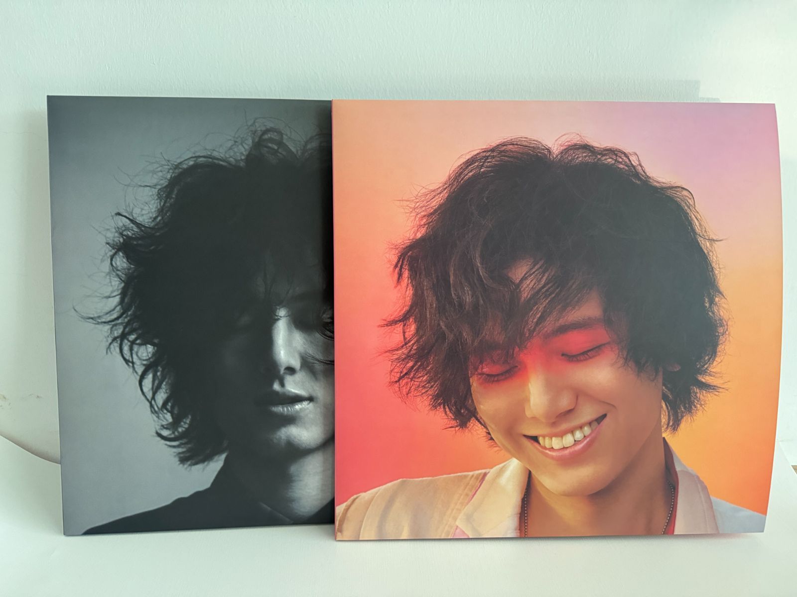 藤井風の HELP EVER HURT NEVER と LOVE ALL SERVE ALL 数量 生産盤 LPレコード2枚セット