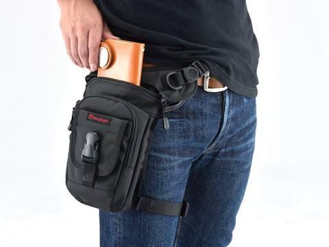 ヘンリービギンズ DH-740（96490）ホルスターバッグBK（1L）【新品】