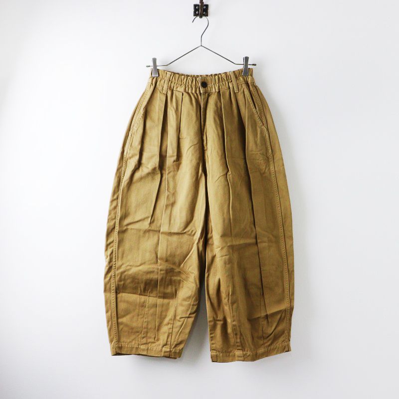 HARVESTY サーカスパンツ サイズ1 カーキベージュ 美品 HARVESTY