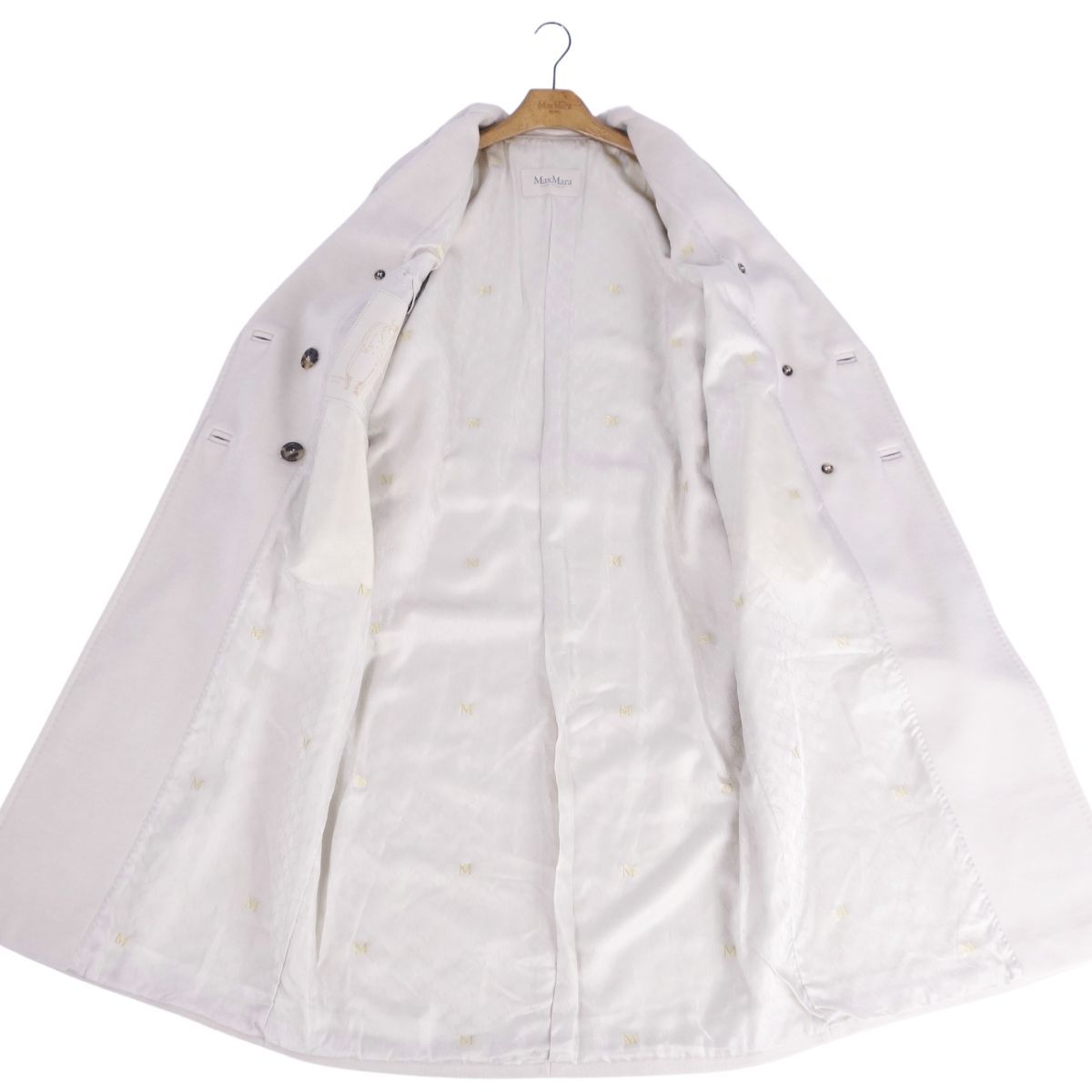 【極美品】マックスマーラマーラ　白タグ　カシミヤ混　101801　アイコンコート 極美品 マックスマーラ Max Mara 白タグ アイコンコート 101801 - メルカリ