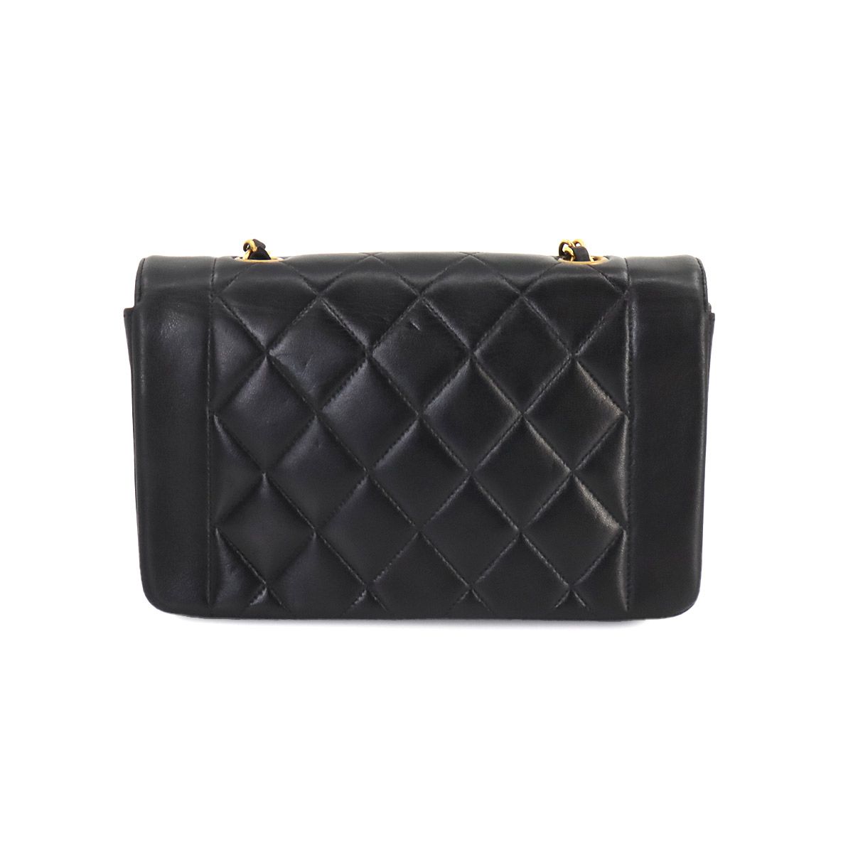 新品同様 シャネル CHANEL ダイアナ マトラッセ 22 チェーン ショルダー バッグ レザー ブラック A01164 ヴィンテージ  90248666 - メルカリ