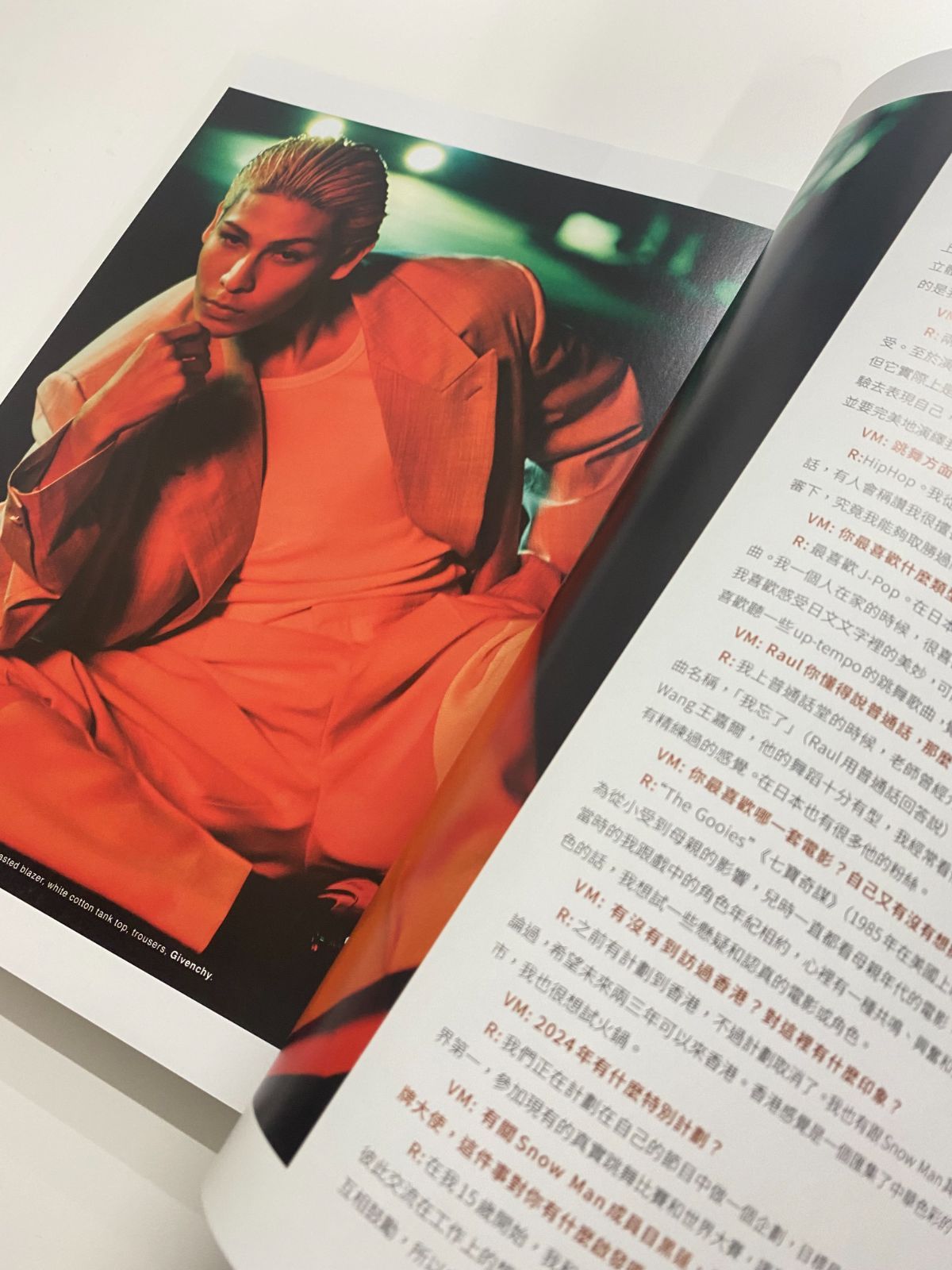  Man ラウール搭載　VOGUE MAN HONG KONG Man ラウール搭載 VOGUE MAN HONG KONG VOGUE MAN HongKong