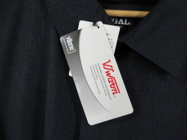 リーガル REGAL ステンカラーコート 前開き ボタン 無地 38-A977