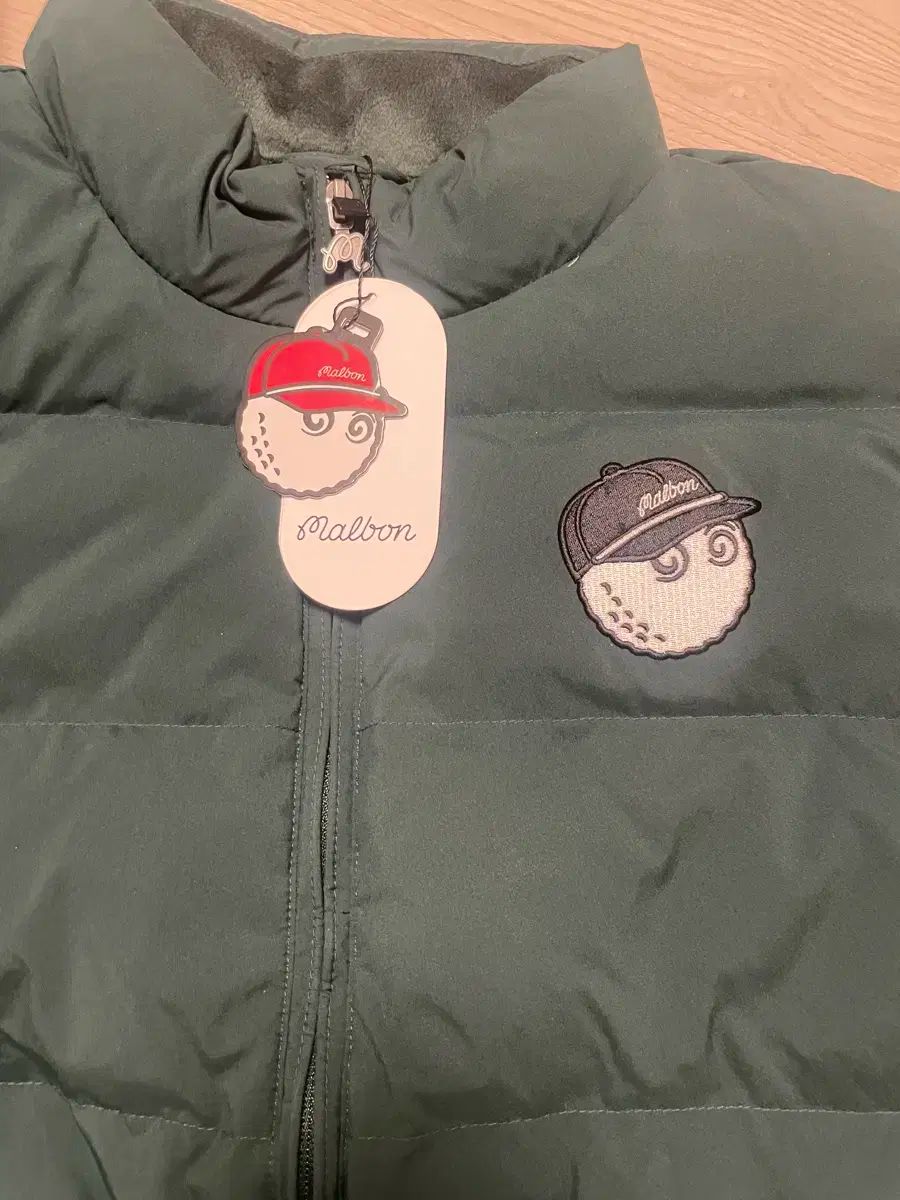 マルボンゴルフ ダウン ベスト グリーン 韓国