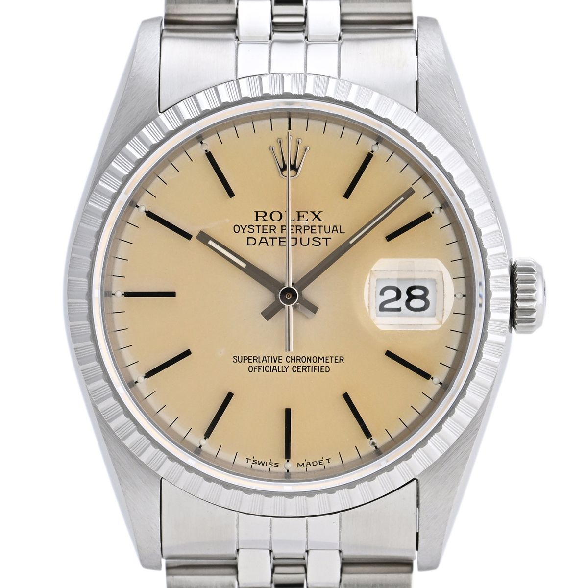 ロレックス ROLEX デイトジャスト 16220 腕時計 SS 自動巻き シルバー メンズ 【中古】 - メルカリ