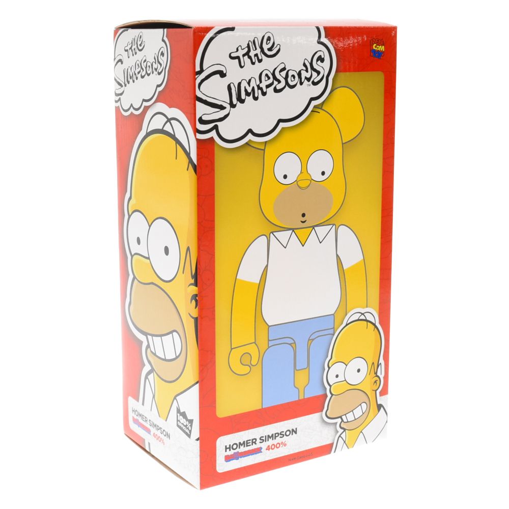 メディコムトイ BE@RBRICKベアブリック　　ホーマー・シンプソン 400% MEDICOM TOY (メディコムトイ) BE@RBRICK THE SIMPSONS HOMER