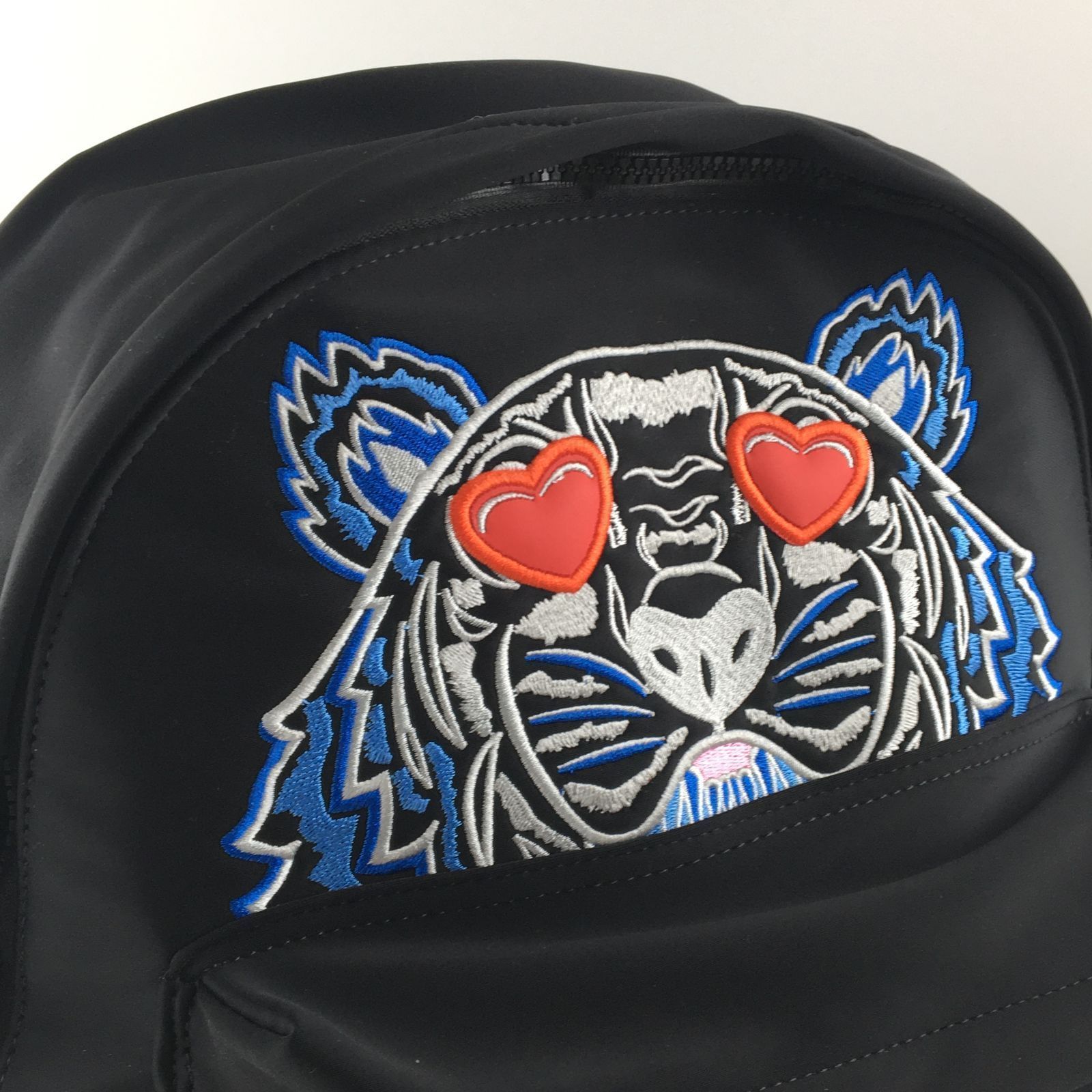 KENZO リュックサック バックパック 虎 立体刺繍 ハートアイ
