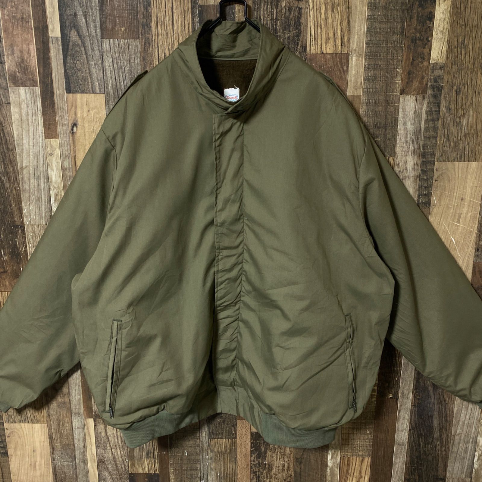 ワーク タマラック カーキ系 3XL ブルゾン ジャケット メンズ 古着 長袖