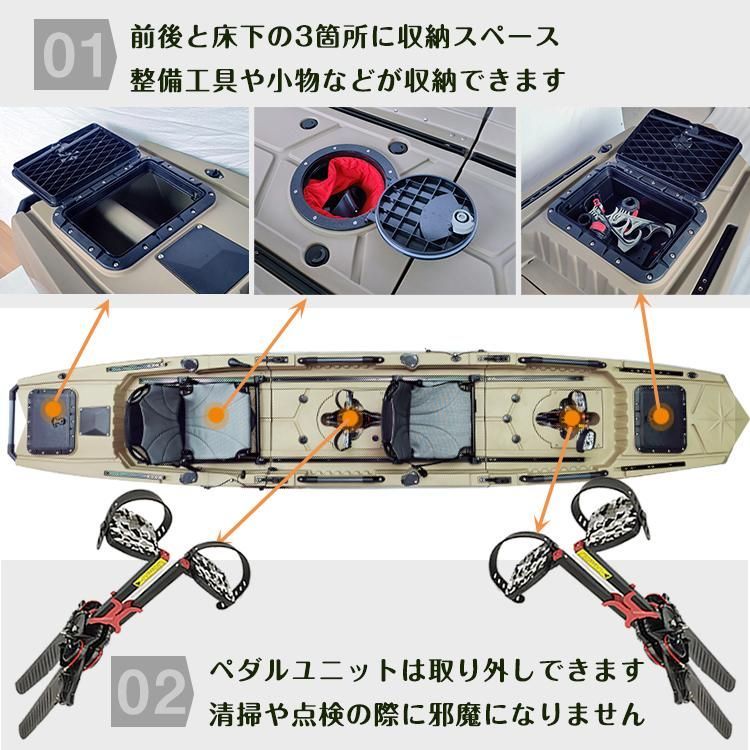 ペダル 分割式