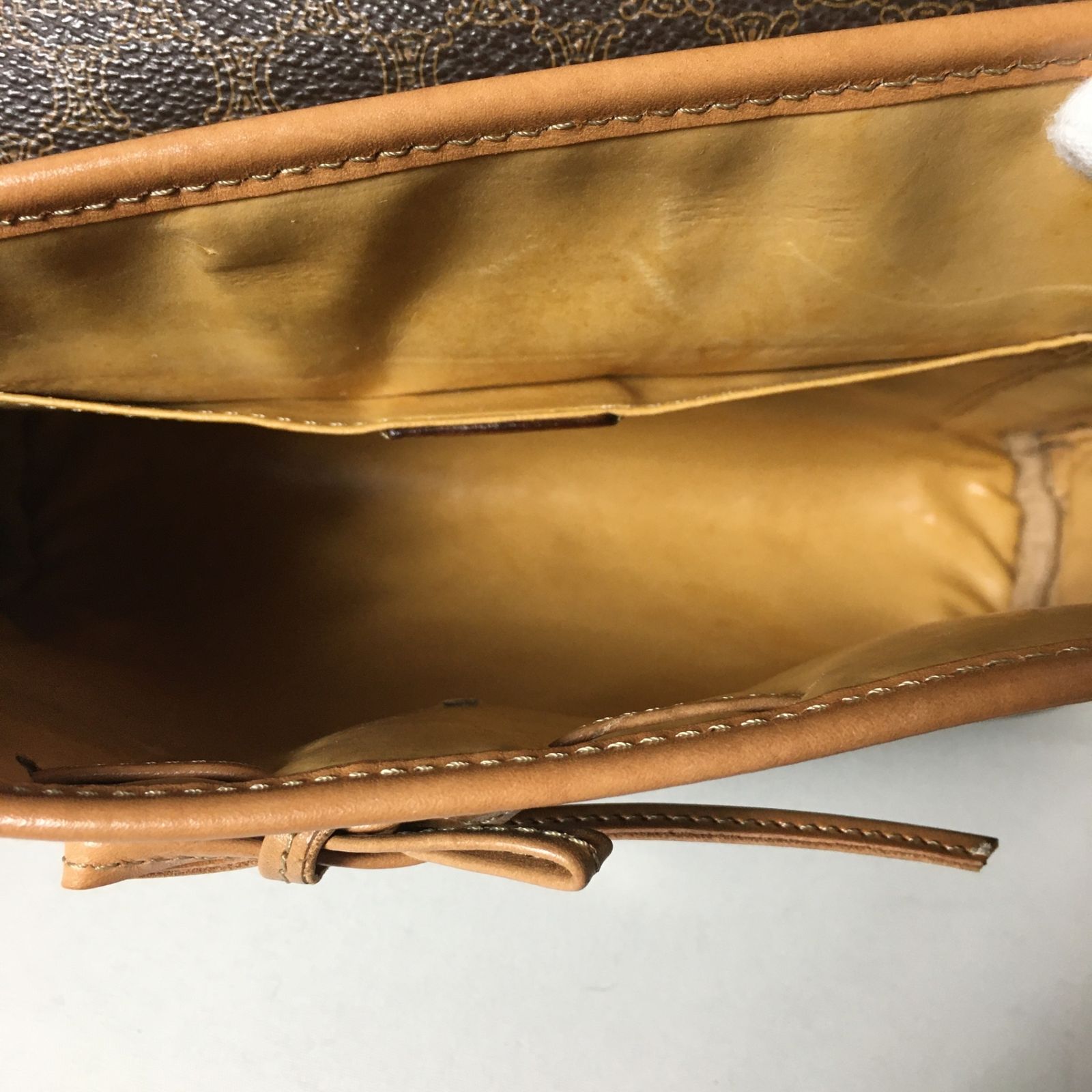 2506-150｜美品｜セリーヌ ショルダーバッグ マカダム柄