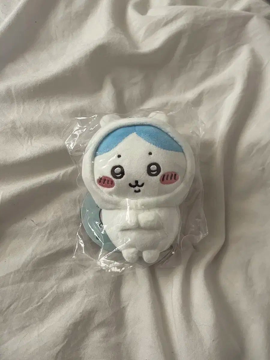 ナガノマーケット ハチワレ 聞くよ 人形