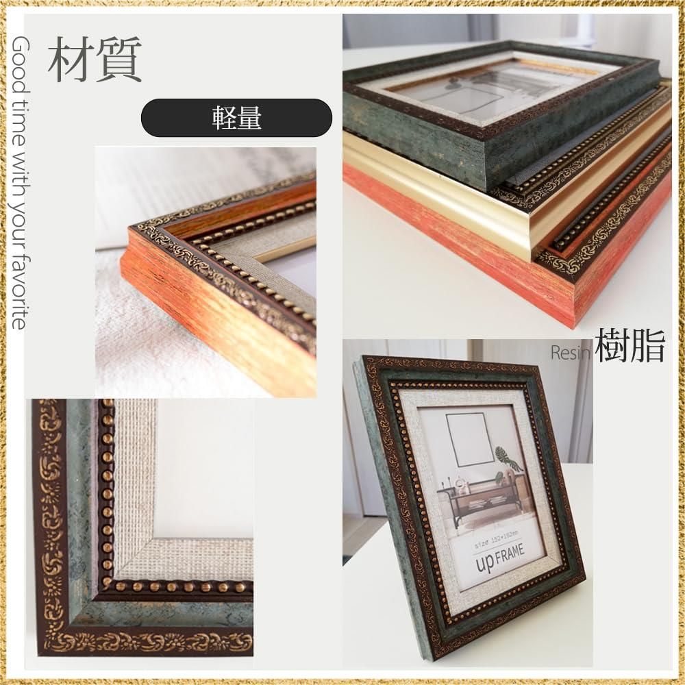 2枚セット　アンティーク　額縁　フレーム　ヴィンテージ Amazon.co.jp: [XYJP] アンティークスタイル フレーム ミニ