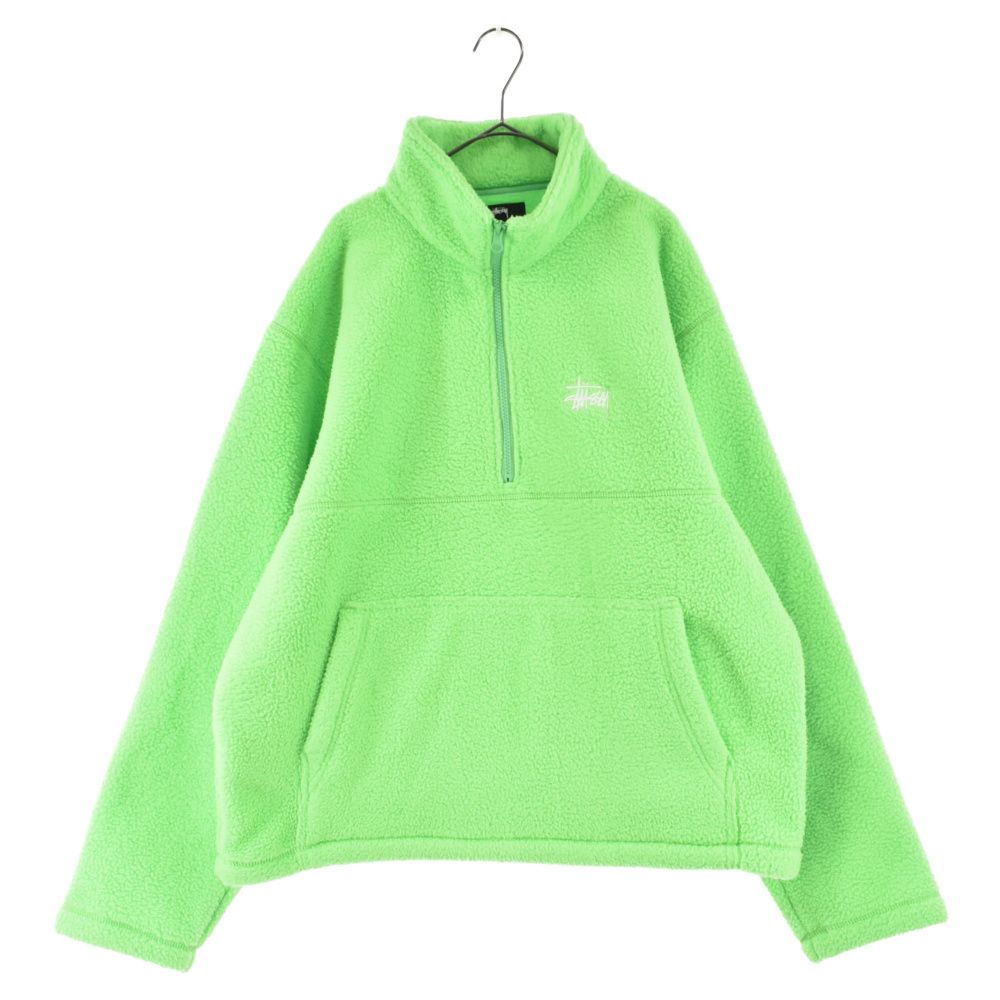 購入させていただきますStussy HALF ZIP MOCK NECK ハーフジップ 22aw