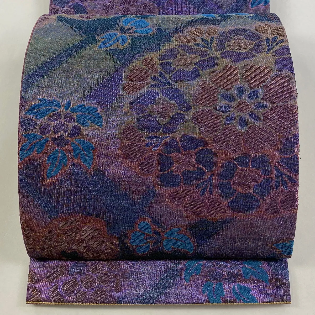 【お値下げ◎】　佐波理綴 袋帯　白い鳳凰文様 袋帯 佐賀錦 鳳凰 | Chitawa